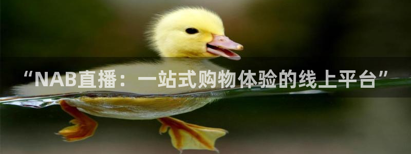 888看球直播：“NAB直播：一站式购物体验的线上平台”